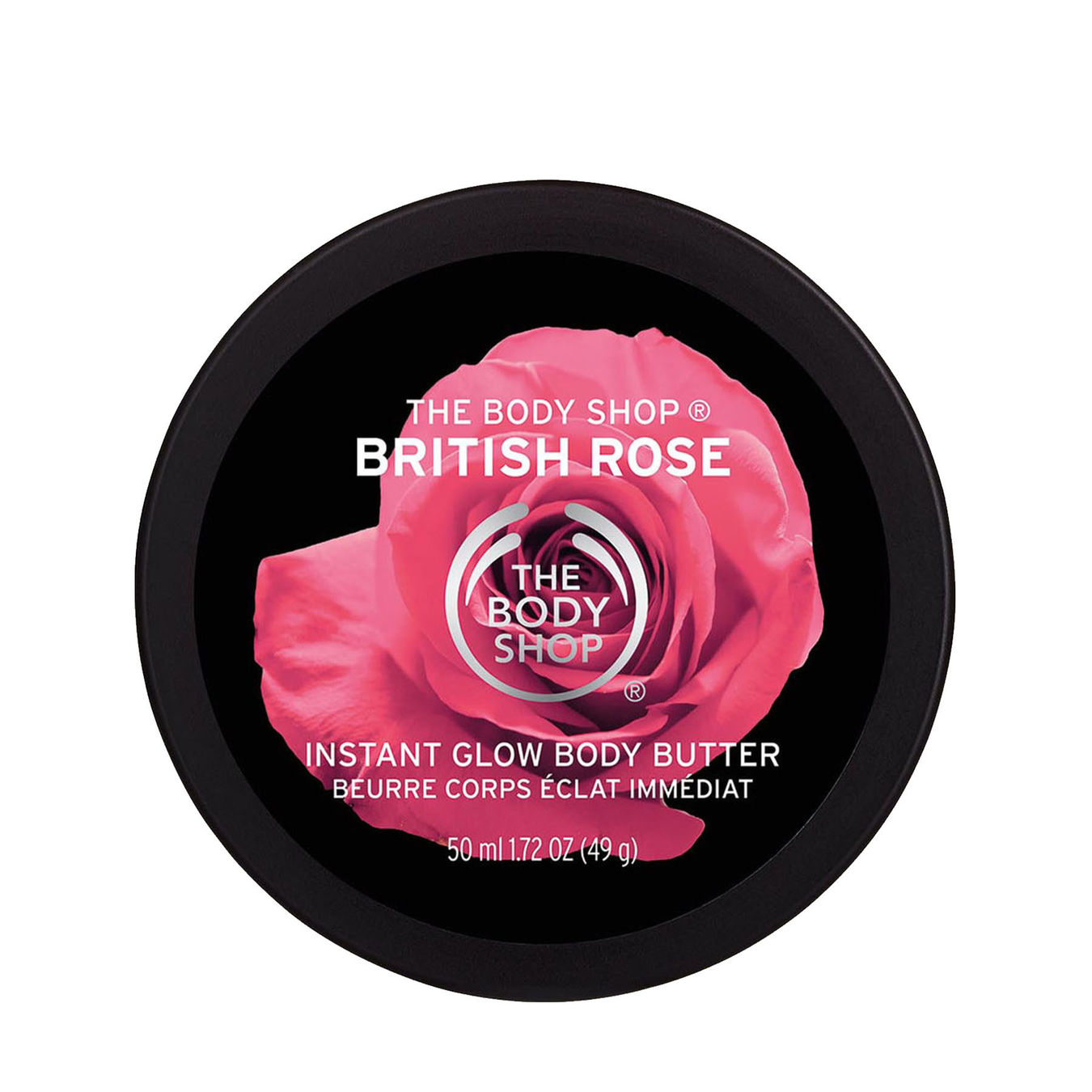 The Body Shop British Rose Instant Glow Body Butter 50ml Donna