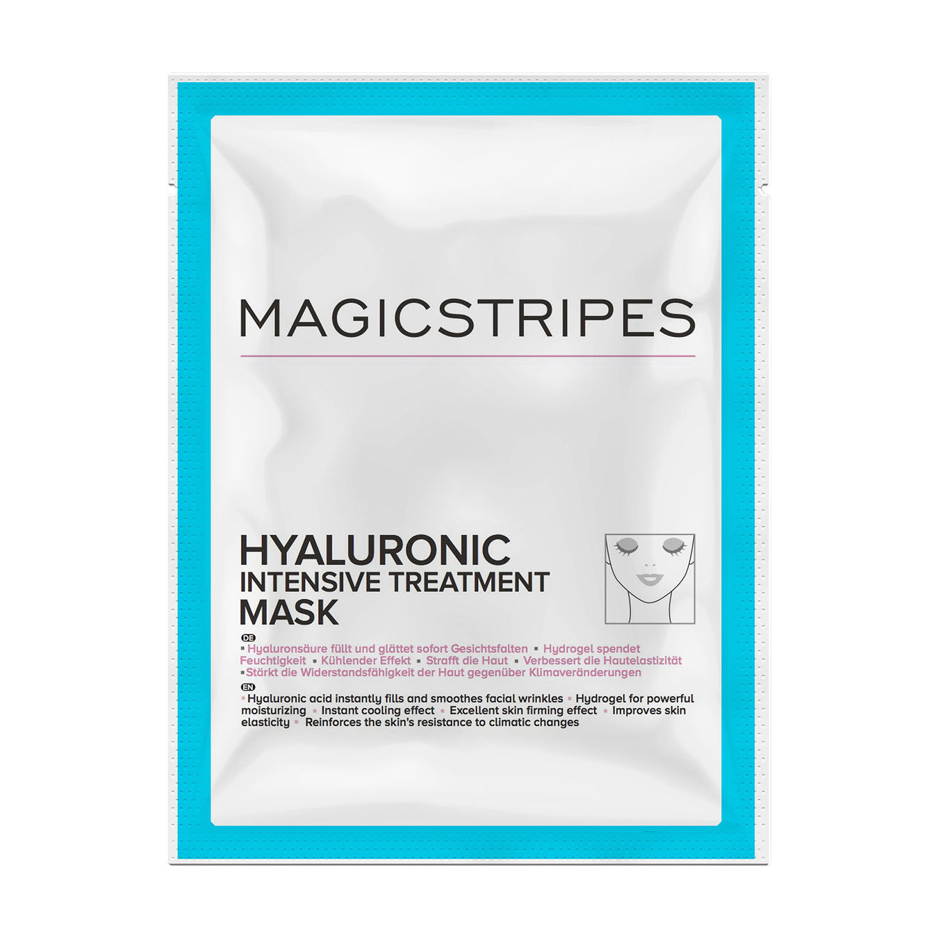 MAGICSTRIPES Hyaluronic Intensive Treatment Mask Gesichtsmasken