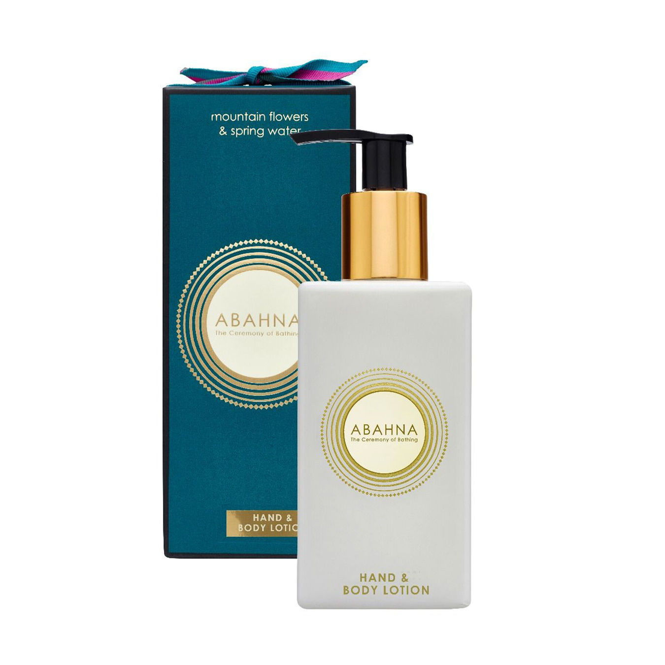 ABAHNA Mountain Flowers & Spring Water Hand & Body Lotion 250ml Donna