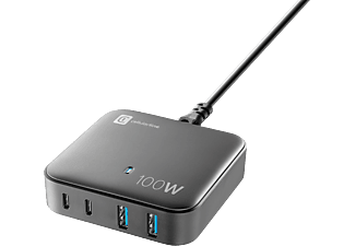 Cellularline Multipower Desk GaN Charger 100W 2x USB A 2x USB C