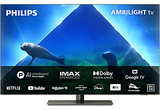 Philips 55OLED808 55'' 4K UHD OLED TV Ambilight Google TV 2023 philips
