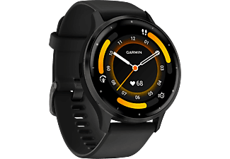 GARMIN Venu 3 - Smartwatch con GPS (135-200 mm, Silicone, Nero/grigio ardesia)