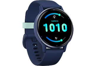 GARMIN vívoactive 5 - Smartwatch (125-190 mm, Silicone, Blu reale/blu metallizzato)