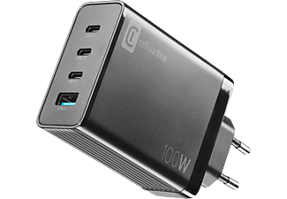 Cellularline Multi Nano GaN Charger 100W cellularline