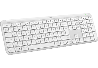 LOGITECH Signature Slim K950 - Tastiera (Bianco grigiastro)