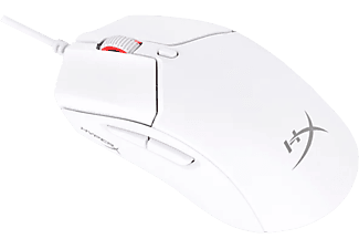 HYPERX Pulsefire Haste 2 - Mouse per gaming, Connessione con cavo, Ottica con diodi laser, 26000 dpi, Bianco