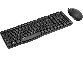 RAPOO NX1820 - Tastiera e mouse da gioco (Nero)