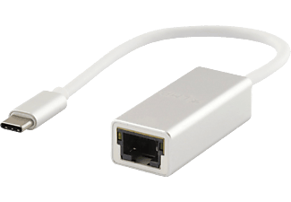 LMP 15995 - Adattatore USB-C a Gigabit Ethernet (Bianco/Argento)
