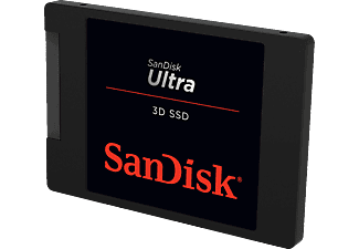 SANDISK Ultra 3D - Disco rigido (SSD, 4 TB, Nero)