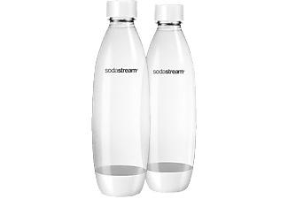 Sodastream 2x bottiglia di plastica da 1L Fusibile bianco sodastream