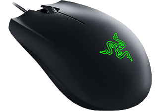 RAZER Abyssus Essential - Gaming Mouse, Connessione con cavo, Ottica con LED, 7200 dpi, Nero/Verde