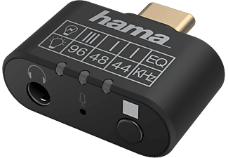 HAMA 00200302 - Adattatore audio (Nero)