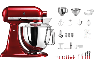 KITCHENAID Artisan KSM200 Swiss Anniversary - Robot da cucina (Amore rosso mela)