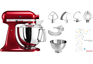 KITCHENAID Artisan KSM200 Swiss Edition - Robot da cucina (Rosso mela metallizzato)