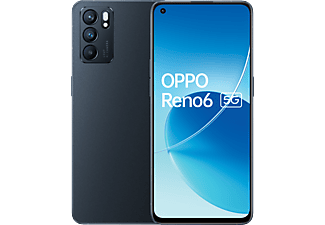 OPPO Reno6 5G - Smartphone (6.43 ", 128 GB, Stellar Black)