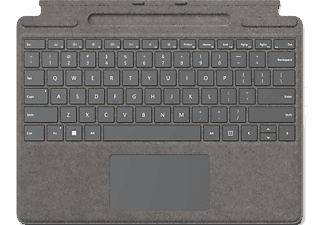 MICROSOFT Surface Pro Signature Keyboard - Tastiera (Platino)