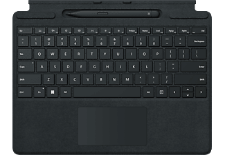 MICROSOFT Surface Pro Signature Keyboard with Slim Pen 2 - Tastiera con penna (Nero)