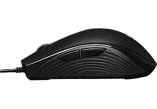 HYPERX Pulsefire Core RGB - Mouse da gaming, Connessione con cavo, Ottica con diodi laser, 6200 dpi, Nero