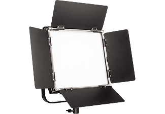 WALIMEXPRO Arcobaleno 100 W RGBWW + GN-806 - Pannello luminoso (Nero/Argento)