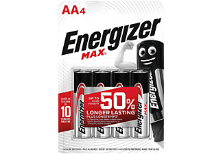 ENERGIZER MAX AA 4 - Batteria (Argento)