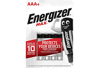 ENERGIZER MAX AAA 4 - Batteria (Argento)