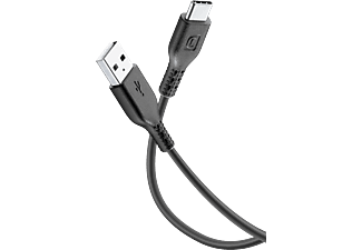 CELLULAR LINE Power Cable - Cavo da USB-A a USB-C (Nero)