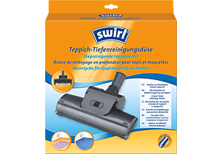 SWIRL Bocchetta per la pulizia profonda dei tappeti - Bocchetta dell'aspirapolvere (Nero)
