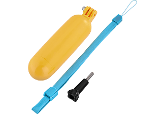 HAMA Manico da nuoto per GoPro, giallo - Impugnatura subacquea (Giallo)