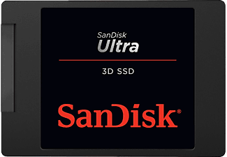 SANDISK Ultra 3D SSD - Disco rigido (SSD, 1 TB, Nero)