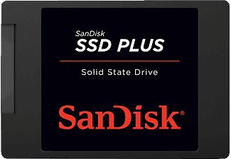 SANDISK SSD Plus - Disco rigido (SSD, 1 TB, Nero)