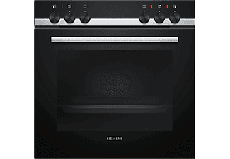 SIEMENS HE510ABR0C BLACK/INOX - Fornello/Forno (Acciaio inox, Nero)