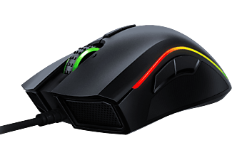 RAZER Mamba Elite - Gaming Mouse, Cablato, Ottica con diodi laser, 16000 dpi, Nero