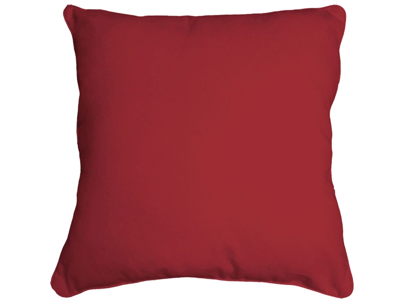 Cuscino PANAMA 45x45cm rosso unito