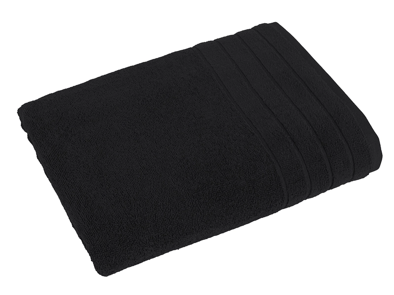 Asciugamano da bagno SIERRA 70x140cm nero
