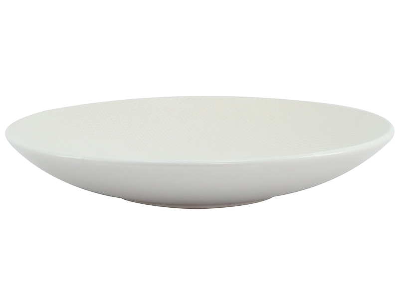 Piatto fondo VIVO ceramica bianco 1 pezzo