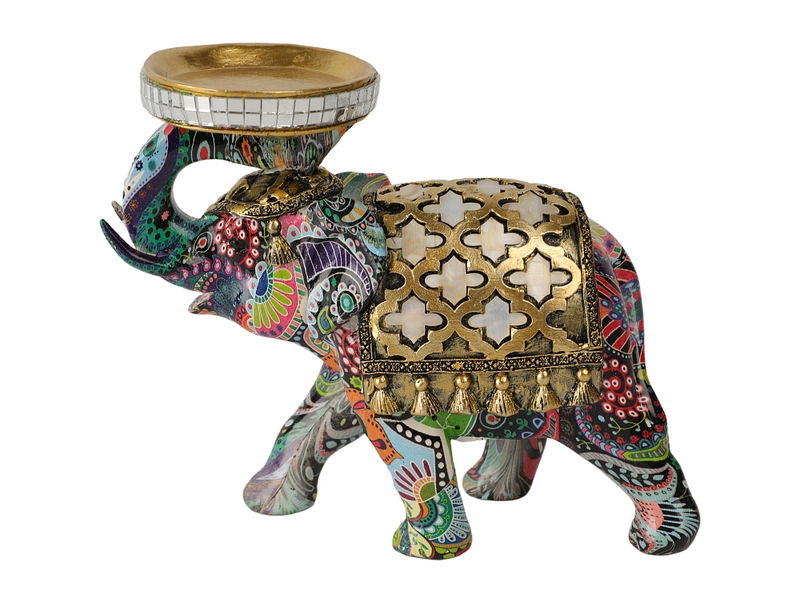 Figurina elefante INDI Multicolore