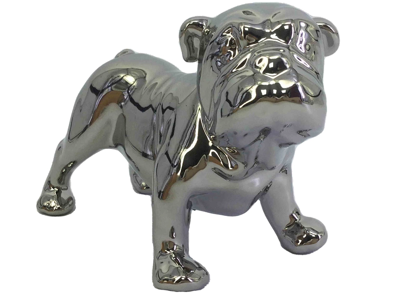 Statuina Bulldog FRED Silver