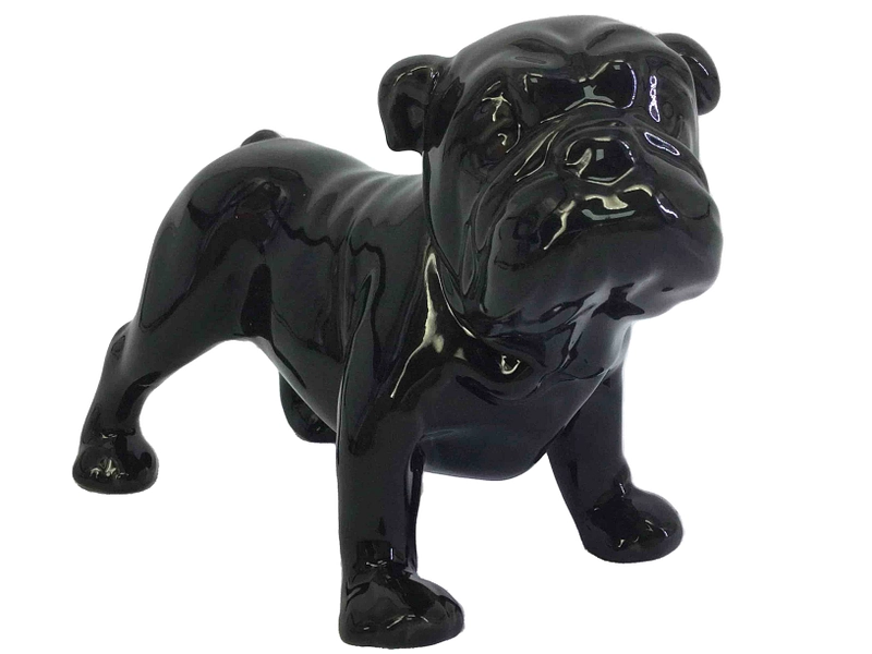 Statuina Bulldog FRED Nero