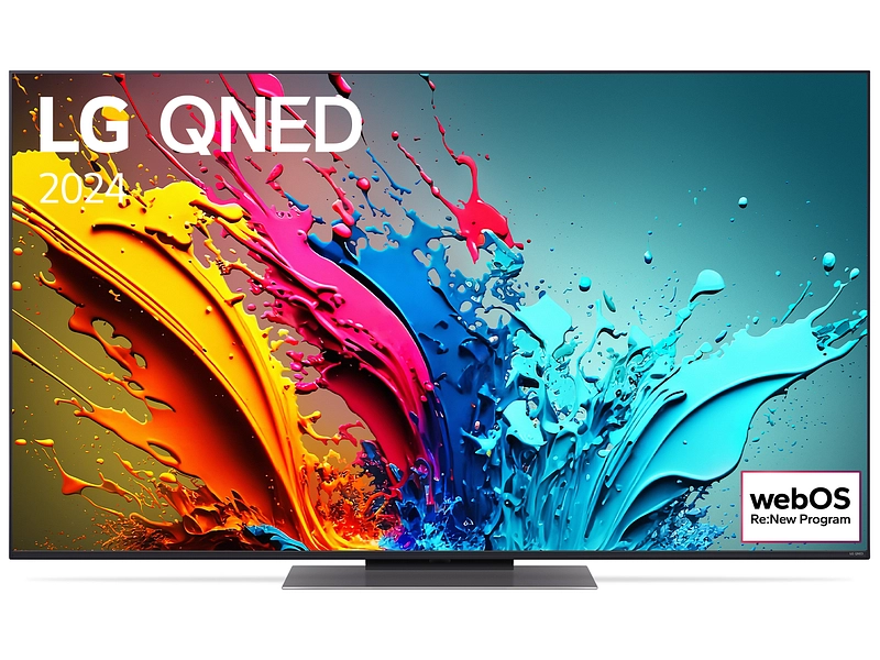 TV QNED LG ELECTRONICS 55''/139 cm 55QNED86T6A, 4K UHD