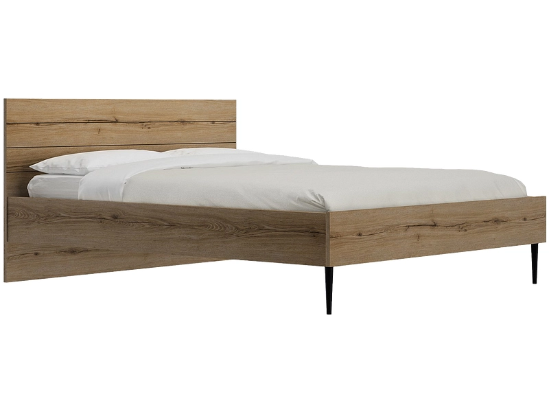 Letto LUCIAN 160x200cm quercia quercia