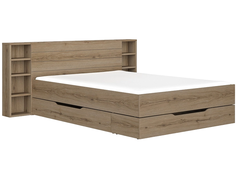 Letto LUCIAN 180x200cm quercia quercia