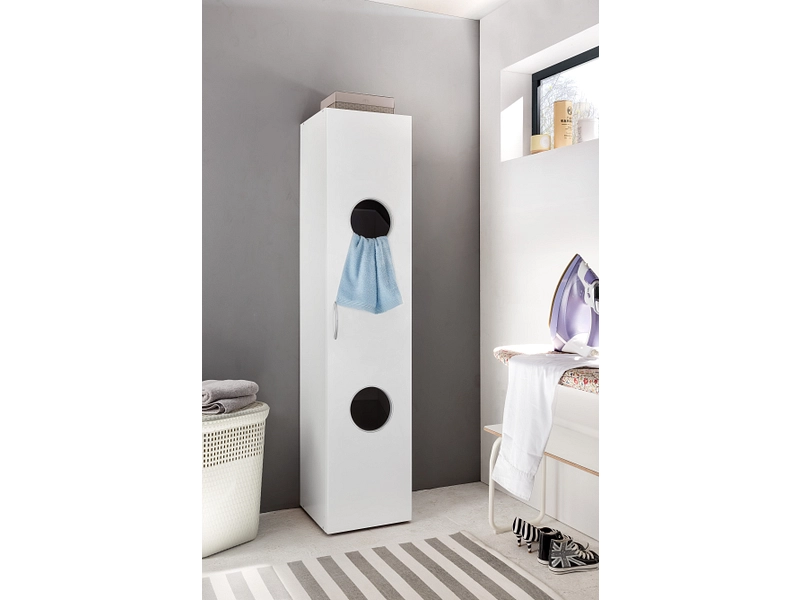 Armadio per biancheria MODUL bianco 1 porta