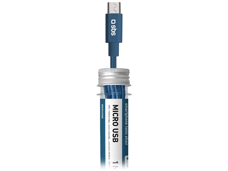 Cavo USB 2.0 Micro USB SBS Blu