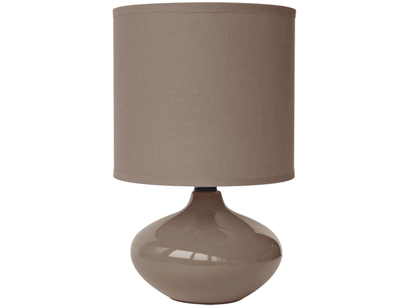 Lampada da tavolo LED ALIZEE 24.5cm 40W marrone