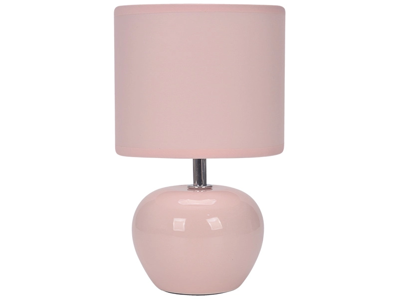 Lampada da tavolo LED APPLE 26cm 40W rosa