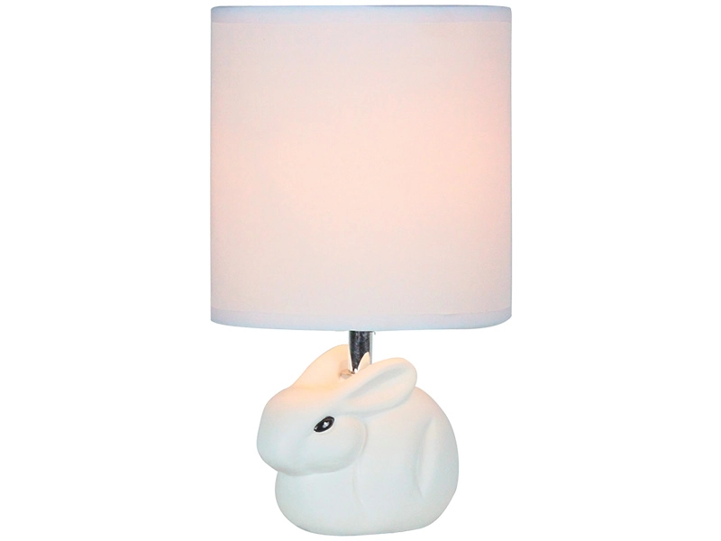 Lampada da tavolo LED RABBIT 26cm 40W bianco
