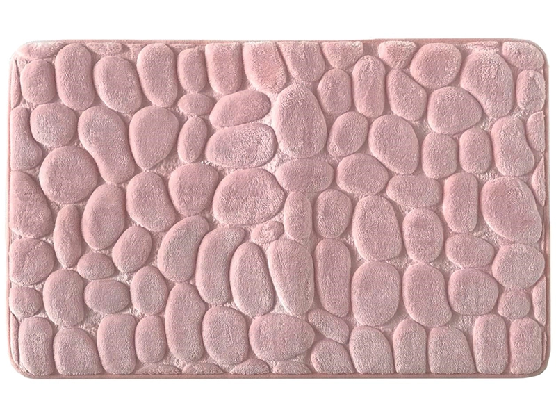 Tappetini da bagno SOFT rosa chiaro 45 cm x 70 cm