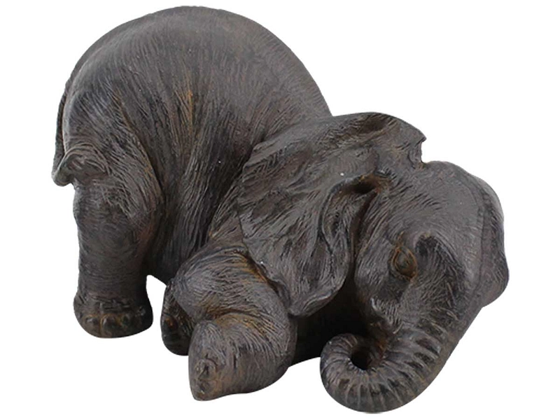 Figurina elefante ZEN nero