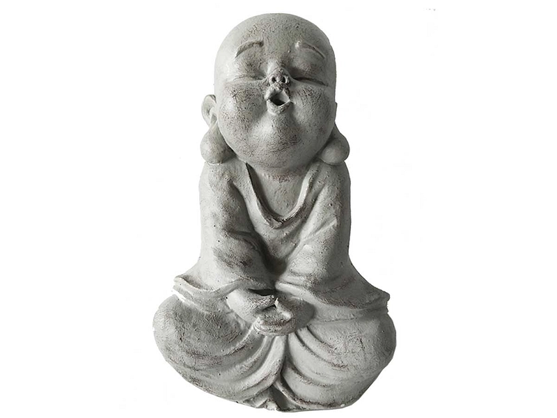 Figurina Buddha ZEN grigio