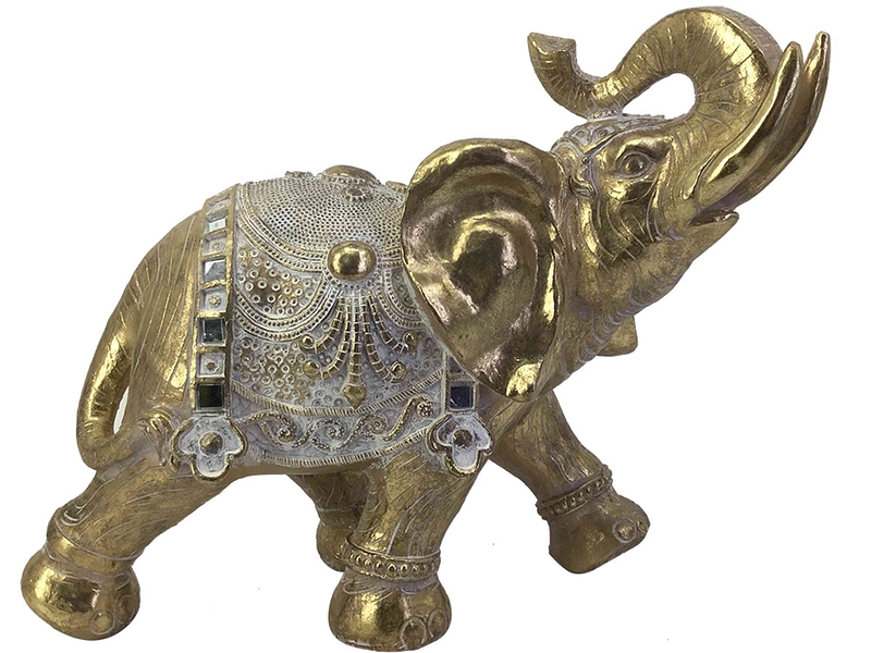 Figurina elefante ZEN dorato